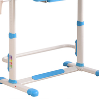 Table élévatrice polyvalente en plastique Hauteur réglable Étudiants apprenant assis à tenir debout Chaise de bureau pour enfants