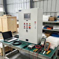 Panneau de commande HMI PLC avancé 12kw-35kw pour pompe de traitement de l'eau avec surveillance à distance