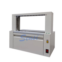 Machine de cerclage automatique SS-DT420 pour sangles OPP 50 mm et sangles en papier, pour manuels d'utilisation, étiquettes, carnets et cartes