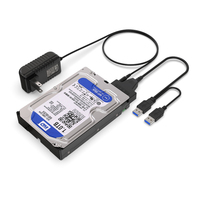 Cavo Convertitore USB3.0 SATA Diretto dalla Fabbrica per Doppio Disco Rigido da 2,5 Pollici Varie Lunghezze in PVC Intrecciato Plastica Metallo Rame