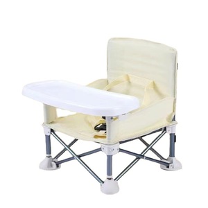 Baby Folding High Chair Aluminum Alloy Portable Multifunctional 0-12 Months Unisex - Product Image 2