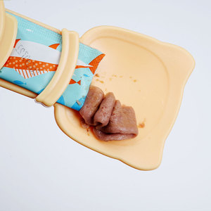 Cuillère à friandises pour chat, forme arrondie, matériau de qualité alimentaire, outil d'alimentation pour animaux de compagnie - Product Image 2