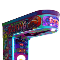 Machine d'arcade de boxe Superfun Iron Kids avec interface en anglais, garantie 1 an, pour un joueur, idéale pour les salles de jeux, centres de divertissement et centres commerciaux