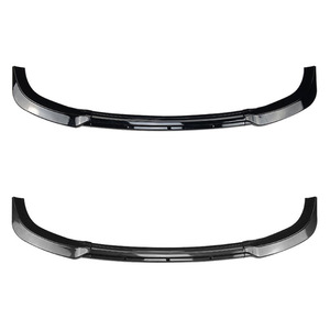Bmw 1 Series F40 Front Bumper <b>Lip</b> <b>Splitter</b> Matte Piano Black Carbon Fiber Tuning Style Modification Part - Product Image 2