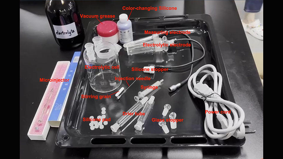 ASTM D1744 ADDITION Coulometric Titration Device Auto Digital Display ...