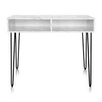 Personnaliser Moderne Terrazzo Jambes En Métal Table Console