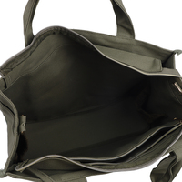 Sac fourre-tout de luxe personnalisé Boslun avec fermeture éclair en toile écologique, logo personnalisé, options de taille pour le shopping