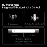 CCA C2 Kabel Audio Earphone In-Ear Berlapis Perak Monitor Resolusi Tinggi 2 PIN Ponsel Android 3.5Mm 0.75/0.78Mm 1.2M