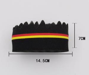 Brosse à cheveux de barbier 1 pièce, pic à cheveux à gros trous, éponge rectangulaire écologique verte, outil de coiffure pour dreadlocks, torsades, afro, boucles, ondulations - Product Image 2