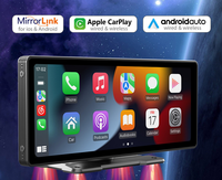 Kabelloser CarPlay-Adapter IOS Mobiltelefon IPS-Bildschirm 9,3 Zoll Unterstützt HDMI-Ausgang Dual-SIM-Karte Android Auto AAA-Batterie 16GB