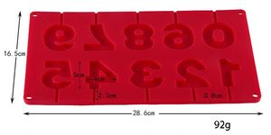 DIY Christmas Ornament Birthday Bless Alphabet Letter Number Resin Candy Cake Moulds Silicone <b>Chocolate</b> Molds for Candles - Product Image 3