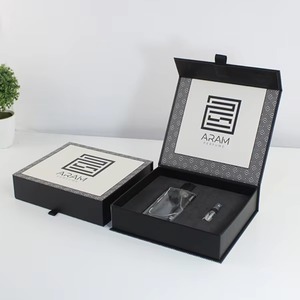 Custom Black Color With Logo Folding Magnetic Luxury Gift Box - Product Image 2