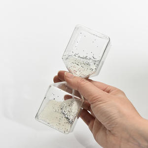 Haut niveau d'apparence Sequin Non-timing <span class=keywords><strong>sablier</strong></span> carré Design anti-Stress <span class=keywords><strong>magique</strong></span> créatif décoration de la maison - Product Image 5