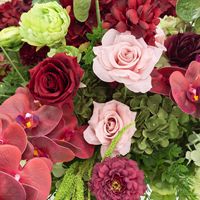 Arrangement de fleurs artificielles, décoration de table pour mariage, hôtel, banquet, ornement de table pour cérémonie d'ouverture et événements