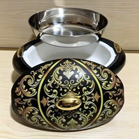 Plat de service isotherme en acier inoxydable 4L 5L 6L Jumbo, lot de 3, pour le Ramadan, les mariages, les réceptions et la restauration