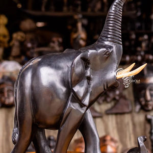 งานแกะสลักไม้ทำมือ REN ART AFRIKAN SARL สำหรับโรงแรมบูติก ขนาดใหญ่ สไตล์ลูบา  แบบ FOB ท่าเรือมาตาดี - Product Image 1