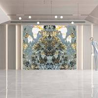 Dalles de granit translucide Alpinus rétroéclairées, panneaux muraux, granit Alpinus blanc crème de qualité supérieure, style moderne, luxe, pour meuble-lavabo
