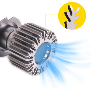 Bombilla LED para faros de coche con 3 tubos de cobre, alta potencia, H1 H11 9005 HB3 H7 LED H4, luces LED para coche, 55W, lámparas para automóvil - Product Image 4
