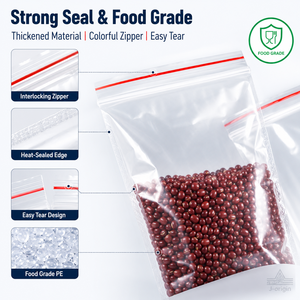 Bolsas de PE con Cierre Hermético Impresas en Grabado Claro para Almacenamiento de Alimentos, Leche y Comida para Mascotas, Embalaje de Joyería, Piezas, Venta al por Mayor y al por Menor - Product Image 6