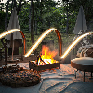 Bande LED flexible dimmable 220V de 30m pour extérieur, étanche, décorative, blanc chaud, indice IP67, avec télécommande - Product Image 3