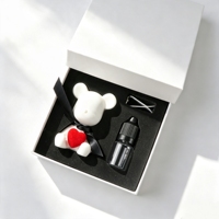 Diffuseur d'arômes Finru en pierre, diffuseur d'huiles essentielles de luxe fait main en céramique, clip de ventilation pour voiture, désodorisant d'air, parfum d'intérieur