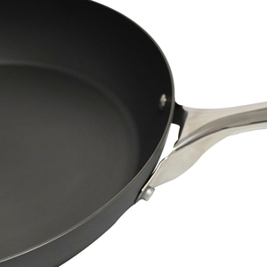 Lightweight Iron <strong>Frying</strong> <strong>Pan</strong> Uncoated Healthy Physical Non Stick Cookware Even Heat Distribution for Home Kitchen Cooking <strong>Pan</strong> - Product Image 6