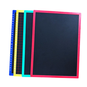 <span class=keywords><strong>Mini</strong></span> <span class=keywords><strong>tableau</strong></span> noir en <span class=keywords><strong>ardoise</strong></span> MDF avec cadre en vrac pour enfants - Product Image 2