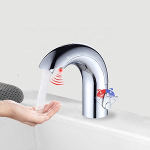 Grand corps 2 en 1 hôpital automatique économiseur <span class=keywords><strong>d</strong></span>'<span class=keywords><strong>eau</strong></span> Salon salle de bain <span class=keywords><strong>cuisine</strong></span> bassin robinet intelligent <span class=keywords><strong>mitigeur</strong></span> robinets capteur - Product Image 3