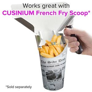 Boîte à frites en carton, support de papier, fournitures de fête pour Banquet, <span class=keywords><strong>mariage</strong></span>, anniversaire, cinéma - Product Image 4