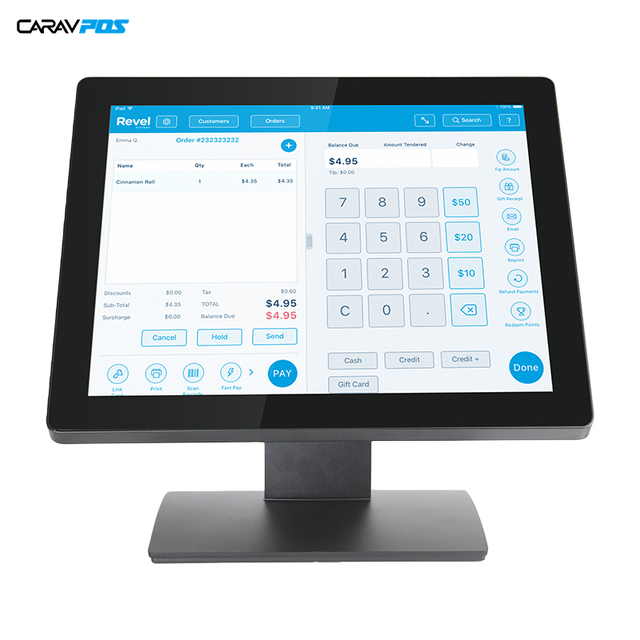 Pos Till Cover All in One POS Terminal System Register Retail Touch Screen Mobile Restaurant