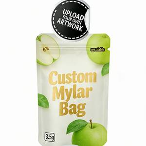Sachets Doypack Personnalisés Mylar Cerise & Agrumes - <span class=keywords><strong>Sacs</strong></span> Refermables de Qualité Alimentaire pour Poudres Comestibles et Boissons - Product Image 4