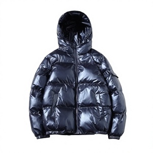 Nuevas y elegantes chaquetas acolchadas para hombre, cuello levantado, impermeables, informales, de invierno, de alta calidad, personalizadas, al por mayor - Product Image 4