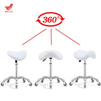 Vente d'usine - Tabouret de selle pivotant réglable en hauteur - Chaise ergonomique de laboratoire et d'hôpital
