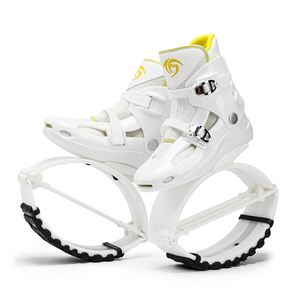 Nouveauté <span class=keywords><strong>Kangoo</strong></span> Jumps Original Adulte Chaussures Rebondissantes Blanc Jaune TFanJump Chaussures de Rebond Sports 2027 - Product Image 1