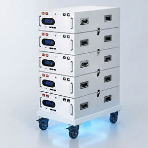 Sistema de Almacenamiento de Energía LiFePO4 de 51.2V para Montaje en Rack, 40-200kWh, para Hogar y Comercios, Híbrido y Fuera de la Red, CAN RS485 - Product Image 1