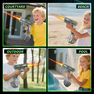 <span class=keywords><strong>Pistola</strong></span> de Agua Eléctrica Verde para Niños con Luz, Mini <span class=keywords><strong>Pistola</strong></span> de Agua Deportiva para Fiestas en la Playa al Aire Libre, Juguetes para Niños y Niñas - Product Image 4