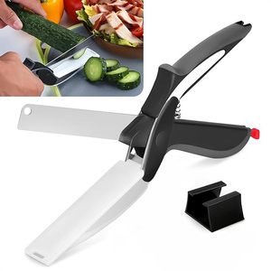 Vegetable Chopper <b>Kitchen</b> <b>Scissors</b> Vegetable <b>Scissors</b> Food Cutter Quick Vegetable Cutter Knife Fruit Cutter Tools - Product Image 1