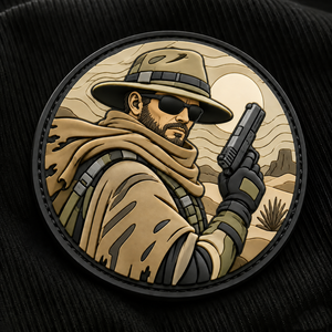 Eco-Friendly Outdoor Adventure Style Soft Rubber Silicone Custom Style Logo Hook And Loop Pvc Patch - Product Image 1