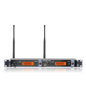 Système de monitoring intra-auriculaire sans fil professionnel ERZHEN IEM2050 à double canal, accessoires émetteur-récepteur à vendre - Product Image 2