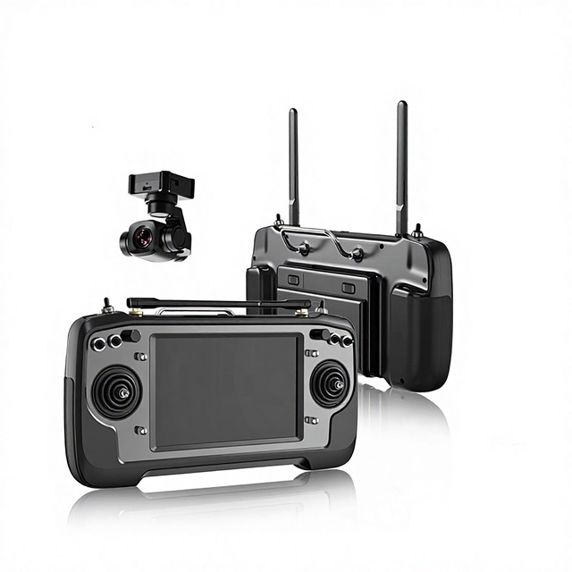 SIYI MK32 30KM Industrial Grade Handheld High-Definition High-Brightness Image Transmission 7inch Drone Traveling Machine Remote