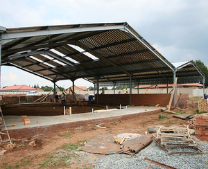 Nigeria Estructuras de acero Construcción de almacenes de acero Construcción de cobertizo de almacenes - Product Image 5