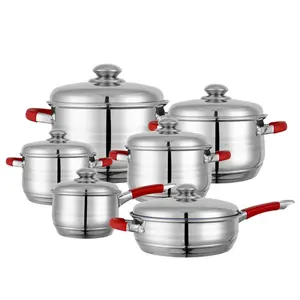 2022 Stainless Steel Cookingware Sets De Utensilios De Cocina Casserole  Kitchenware Ollas Cookware Sets Cooking Pot Set - China Cookware Set and  Soup Pot price
