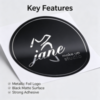 Autocollant transparent en vinyle auto-adhésif sur mesure, résistant à l'eau, en rouleau, impression de forme personnalisée, conception d'étiquettes