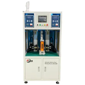 Single Side Automatic CNC Battery Spot Welder Welding Machine for Cylindrical Battery Pack Assembly line