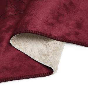 Coperta in sherpa love AMOREBELL - Product Image 4