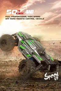 2022 Neu RC 1 16 große RC-Autos 50 km/h hohe Geschwindigkeit fern gesteuerte Autos Spielzeug für Jungen Auto 2.4G 4WD gelände fern gesteuert Monster Kofferraum