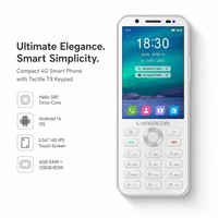 Teléfono Móvil Kosher 4G LTE con Pantalla Táctil de 3.54 Pulgadas, Teclado Hebreo, Smartphone con Control Parental para Estudiantes y Niños