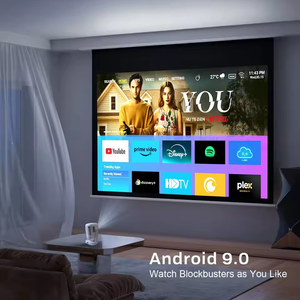 EDOO-Projecteur vidéo cinéma 4K, résolution pour bureau à domicile, Offre Spéciale autofocus, support réglable avec lampe LED Wifi, conception anti-poussière - Product Image 4