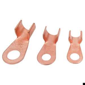 OT đồng thiết bị đầu cuối uốn cáp Lug 20A 30A 50A 200A Dây nối điện kết nối điện Mở miệng cáp kết thúc - Product Image 4