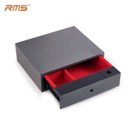 RMS W229 Wardrobe Fittings Cabinet Concealed Safe Box Password Fingerprint Steel Electronic Digital Lock 500mm/600mm Size